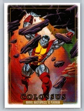 2024 Marvel Masterpieces 92 Platinum Leather Colossus #14
