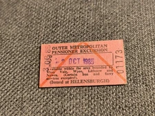 State Rail Authority Outer Metropolitan Pensioner Helensburgh Vintage Ticket