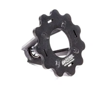 Wehrs WM285D Coil Spring Seat Cup Drop Bearing 5in Spring Bolt-On Steel Black