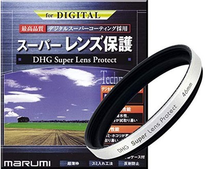 MARUMI DHG Super Lens Protect 46mm Filter Silber Wasserabweisend Slim Frame