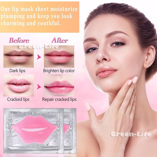 Silicone Lip Collagen Gel Mask Enhance Anti Age Plumping Nourishing Lip Care Pad - Picture 4 of 12