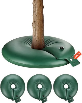 Tree Watering Bag Slow Release, 4 Pack 20 Gallons Tree Watering Bags/Ring, Reusa