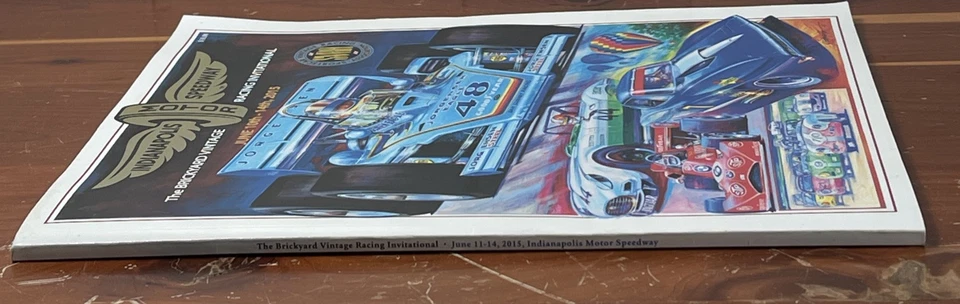 SVRA @ IMS 2015 Brickyard Vintage Racing Invitational Program Indianapolis 500 - Image 3 of 4