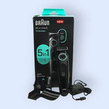 Braun AIO3450 All-in-One 3 5-in-1 Grooming Kit with Beard Trimmer Kit *