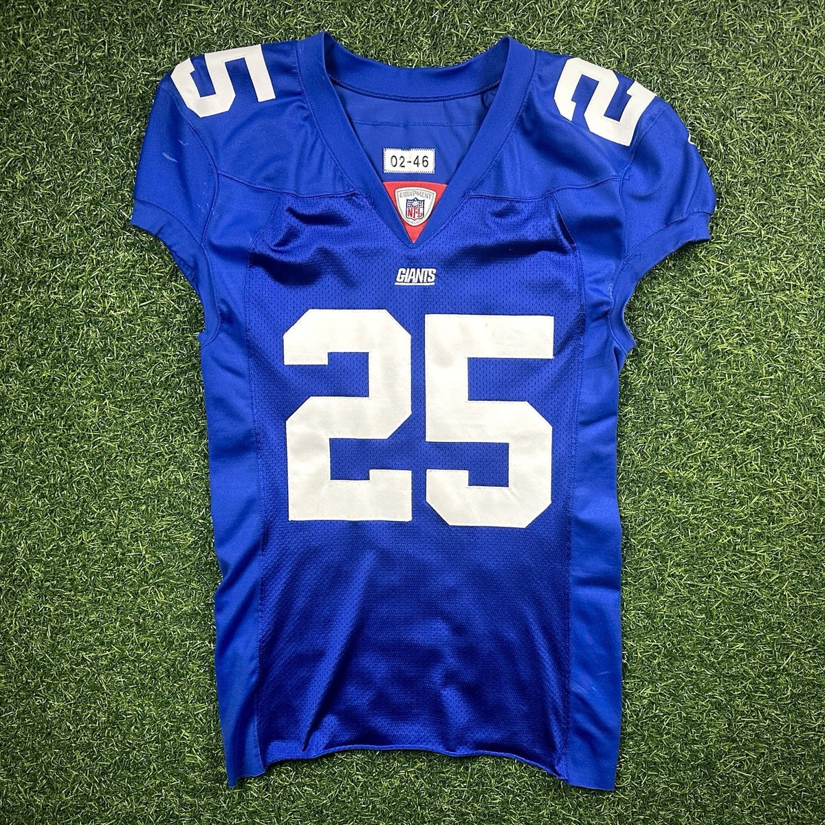 9/29/2002 Reebok NFL Game Used Worn Jersey New York Giants Will