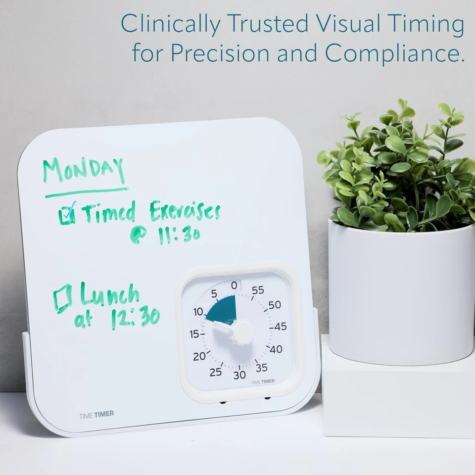 PRO Applied® Personal 60-Minute Visual Countdown Timer with Magnetic Dry Eras... - Image 2 of 4
