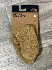 The North Face Littles Bear Mitt Gloves Toddler Size S Brown Brand New With Tags