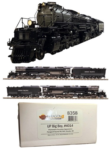 Broadway Limited Paragon4 8358 HO 4-8-8-4 vapor DCC/sonido/humo Big Boy #4014 | Condition: Used