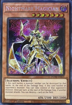 Nightmare Magician DUNE-EN025 1st Edition Secret Rare NM