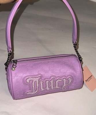 Juicy Couture Fashionista Shoulder Bag Violet Tulle NWT