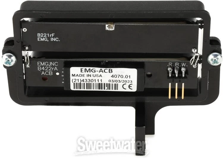 EMG ACB-5 Banjo Pickup with Solderless Install Hardware - Image 3 of 4