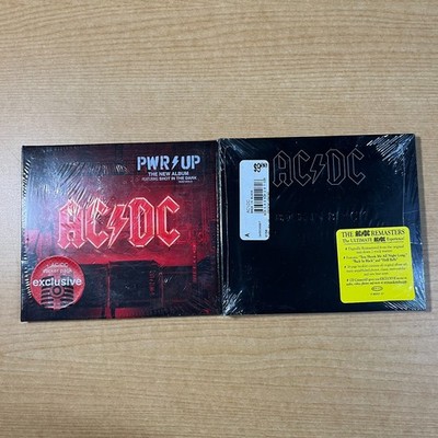 Pwr Up & Back in Black by AC/DC CD lot NEW