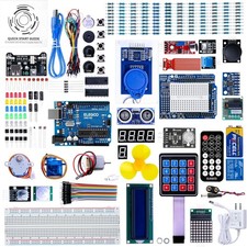 ELEGOO UNO R3 Starter Kit 200 Components Compatible with Arduino IDE