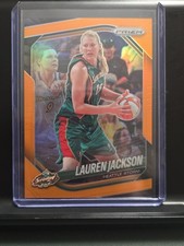 2024 Panini Prizm WNBA Basketball Lauren Jackson Orange 37/99 #108