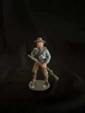 1/32 del prado collection wild west confederate 15th alama volunteer inf private