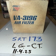 Group 7 Automotive Engine Air Filter Part VA3196 Made In USA CA568