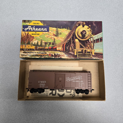 HO Scale Athearn 40' Box Car Built 5006 GM&O Gulf Mobile Ohio Rebel Route 5523