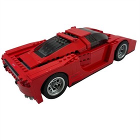 Lego Racers 8652 Enzo Ferrari 1:17 and Instructions Assembled No Box