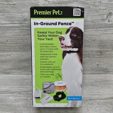 Premier Pet In-Ground Fence System 1/3 Acre Expandable 5 Acres Waterproof Collar