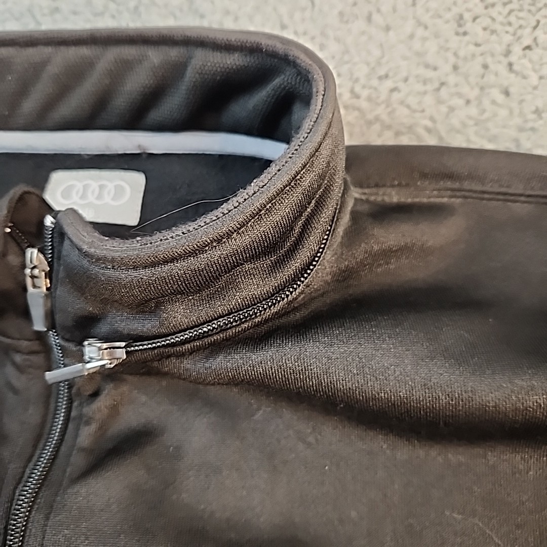 Audi Performance Full Zip Active Track Jacket Bla… - image 3