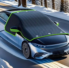 Magnetic Car Windshield Cover Snow Ice UV Protection Oxford Cloth Universal Fit