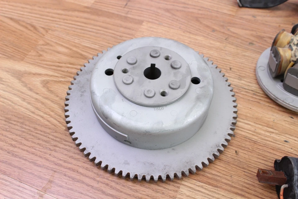 1991 YAMAHA EXCITER 570 II LE EX570 Stator Flywheel Starter Cdi Harness V-Reg - Image 3 of 4