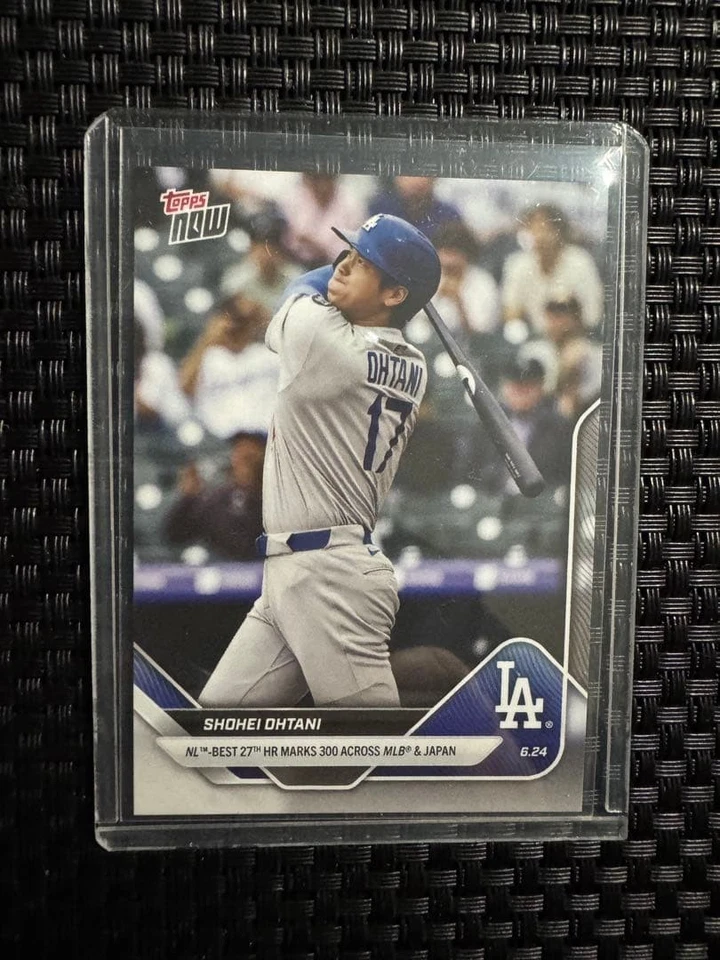 Shohei Ohtani PSA9 2018 RC Stadium Club #138 with Stand & Bonus MLB/NPB Card - Image 4 of 4