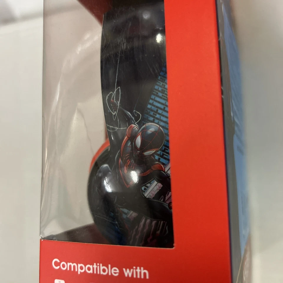 *NEW* Spiderman/Miles Morales Kids Headphones w/Microphone Volume Limited Tech - Image 3 of 4