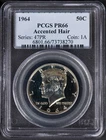 1964 Kennedy Silver Half Dollar Accented Hair Proof PR66 PCGS