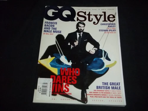 2008-2009 AUTUMN-WINTER BRITISH GQ STYLE MAGAZINE - GUIDE MEN'S FASHION - C 4345