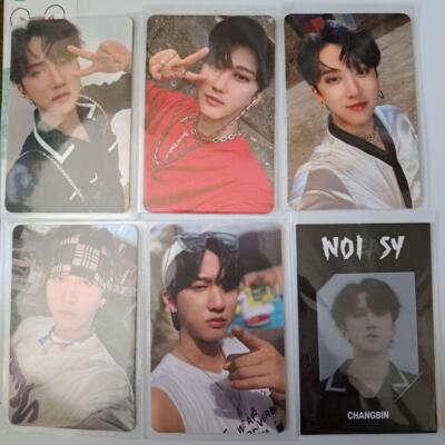 straykids チャンビン　noeasy STRAY KIDS NOEASY CHANGBIN OFFICIAL PHOTO CARD 6pcs SET with
