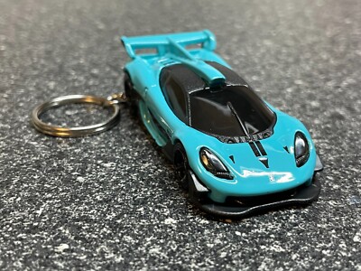 Gordon Murray GMA T.50 T50 Keychain Blue Hot Wheels Matchbox
