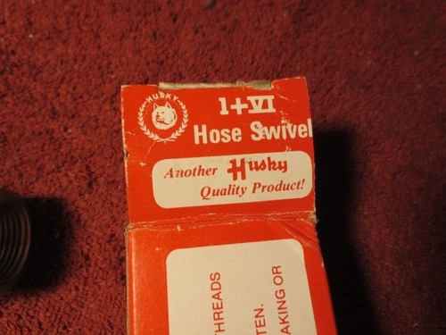 Vintage Husky 1+VI Gas Pump Nozzle Multi Plane Hose Swivel 3/4"Male x 3/4" Femal - Picture 3 of 8