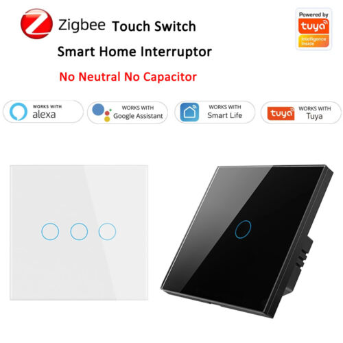 Tuya Smart ZigBee Switch Smart Home Interruptor Work with Alexa Google Home