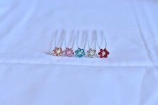 10 Pieces Fashion Wedding Bridal Pearl Crystal Flower Hair Pins Clips Bridesmaid