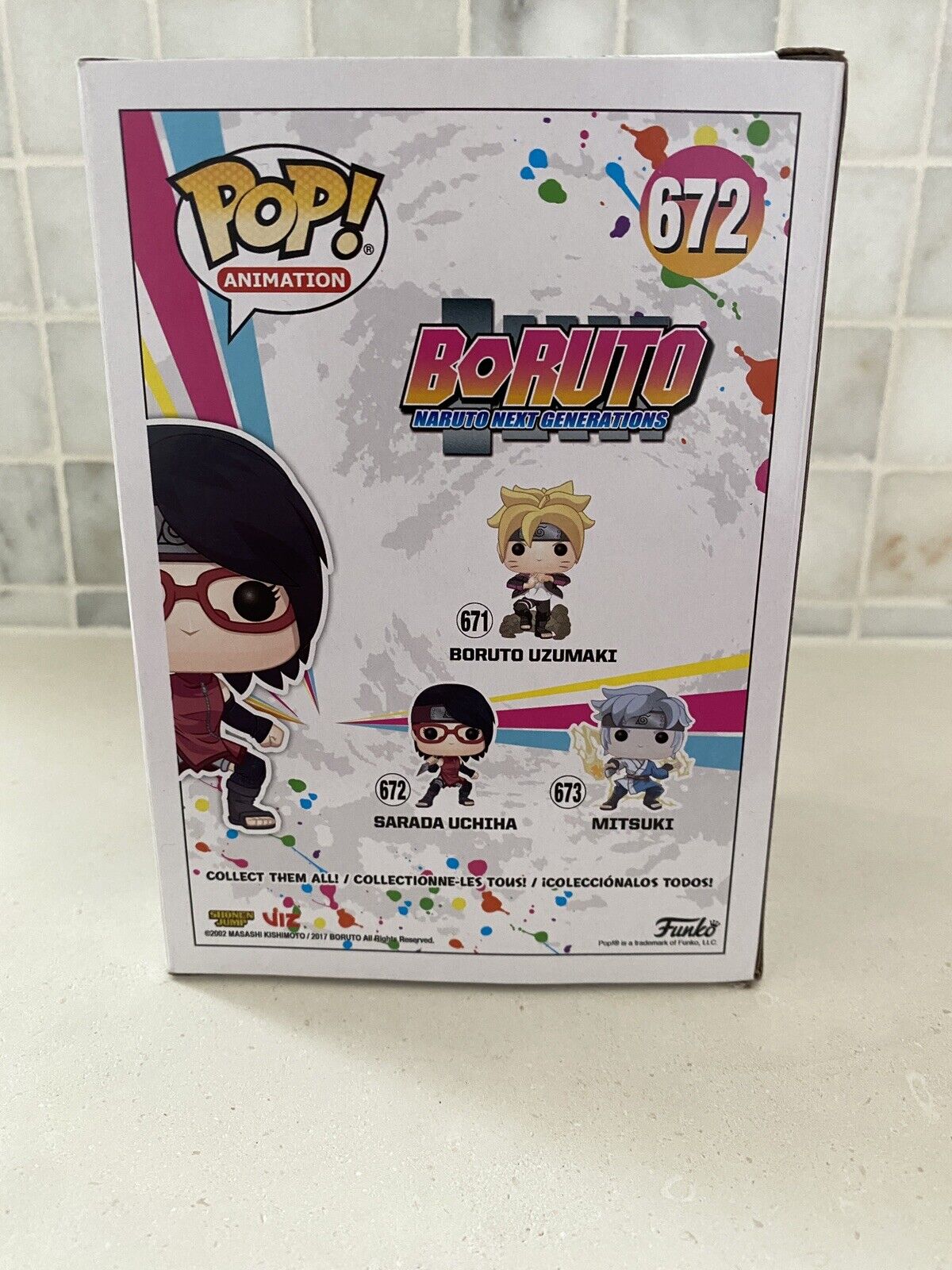 BORUTO Sarada Uchiha Playing Card Shonen Jump Manga