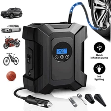 Tire Inflator Car Air Pump Compressor Electric Portable Auto 12V Volt 150 PSI