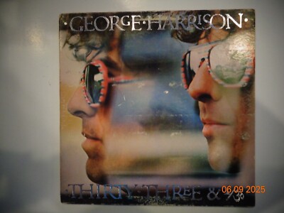 George Harrison Lp Thirty Three & 1/3 On Dark Horse - Vg+ 12'' GF