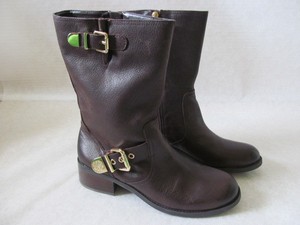 $149 VINCE CAMUTO BROWN LEATHER BUCKLE 