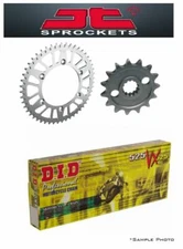 Suzuki DR650 96-13 JT and DID 525VX 15/42 X-ring Chain and Sprocket Kit