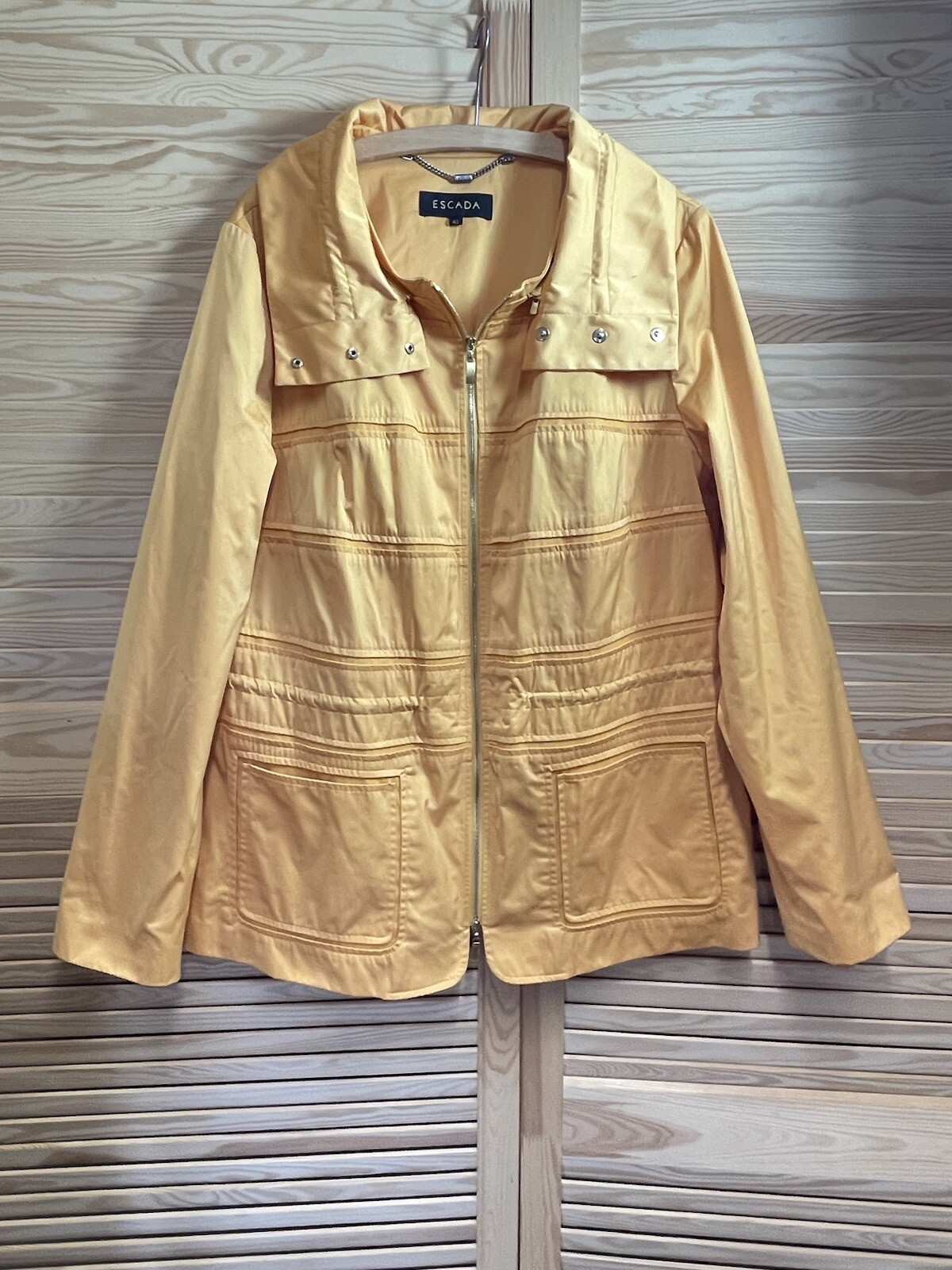 Escada jacket yellow spring transition business j… - image 1