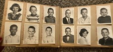 Vintage 1950s School Photo Album Scrapbook with Class Photos Real Found Photos