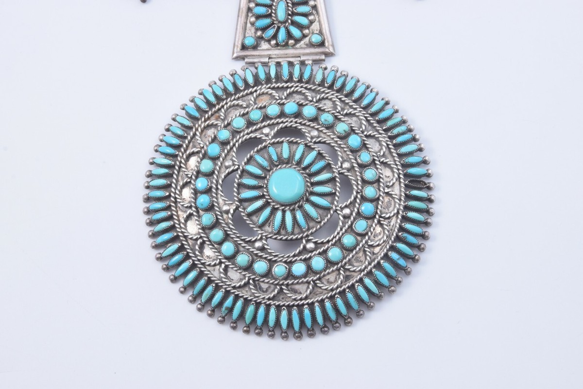 Valentino & Matilda Banteah Navajo Native Silver Turquoise