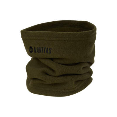 Navitas Fleece Neckwarmer - Green - Carp Fishing Outdoor Winter Accessories