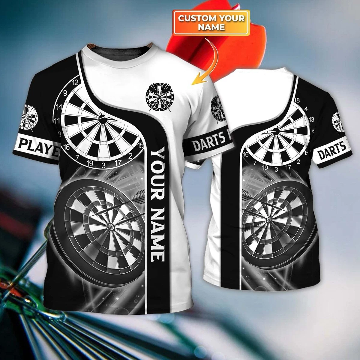 Dart Player Uniform T Shirt Shirt Short Sleeve For Dart Lovers