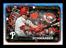 2024 Topps Holiday Kyle Schwarber #H65 Philadelphia Phillies