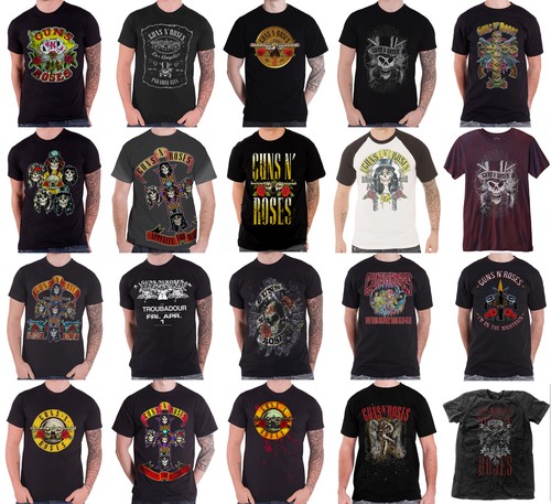 Buy Official Guns N Roses T Shirt 