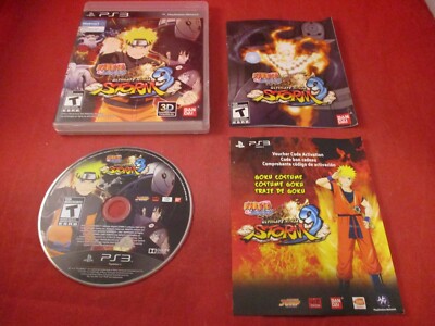 Naruto Shippuden Ultimate Storm Generations - Sony PlayStation 3 PS3 COMPLETE 