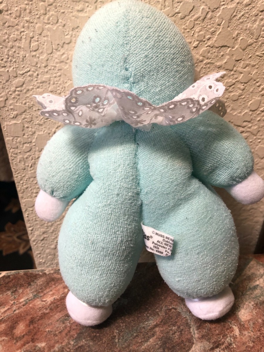 1990s Russ Berrie Baby Doll Rattle 8