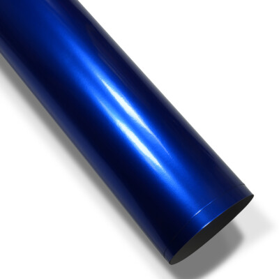10,79 /m² Auto Folie metallic Blau glänzend 5m x152cm Luftkanäle Car Wrapping